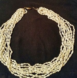 **GENUINE FW PEARL NECKLACE & WATCH**